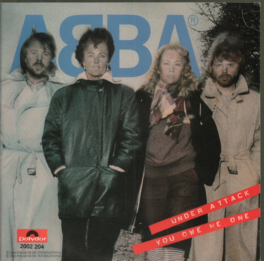 ABBA - Under Attack / You Owe Me One - 7 Inch