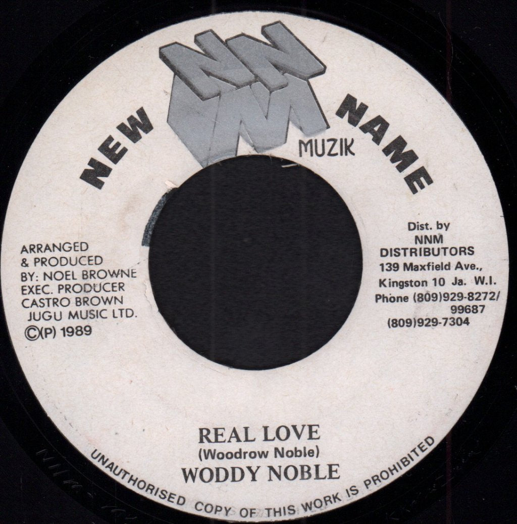 woddy noble - real love - 7 Inch