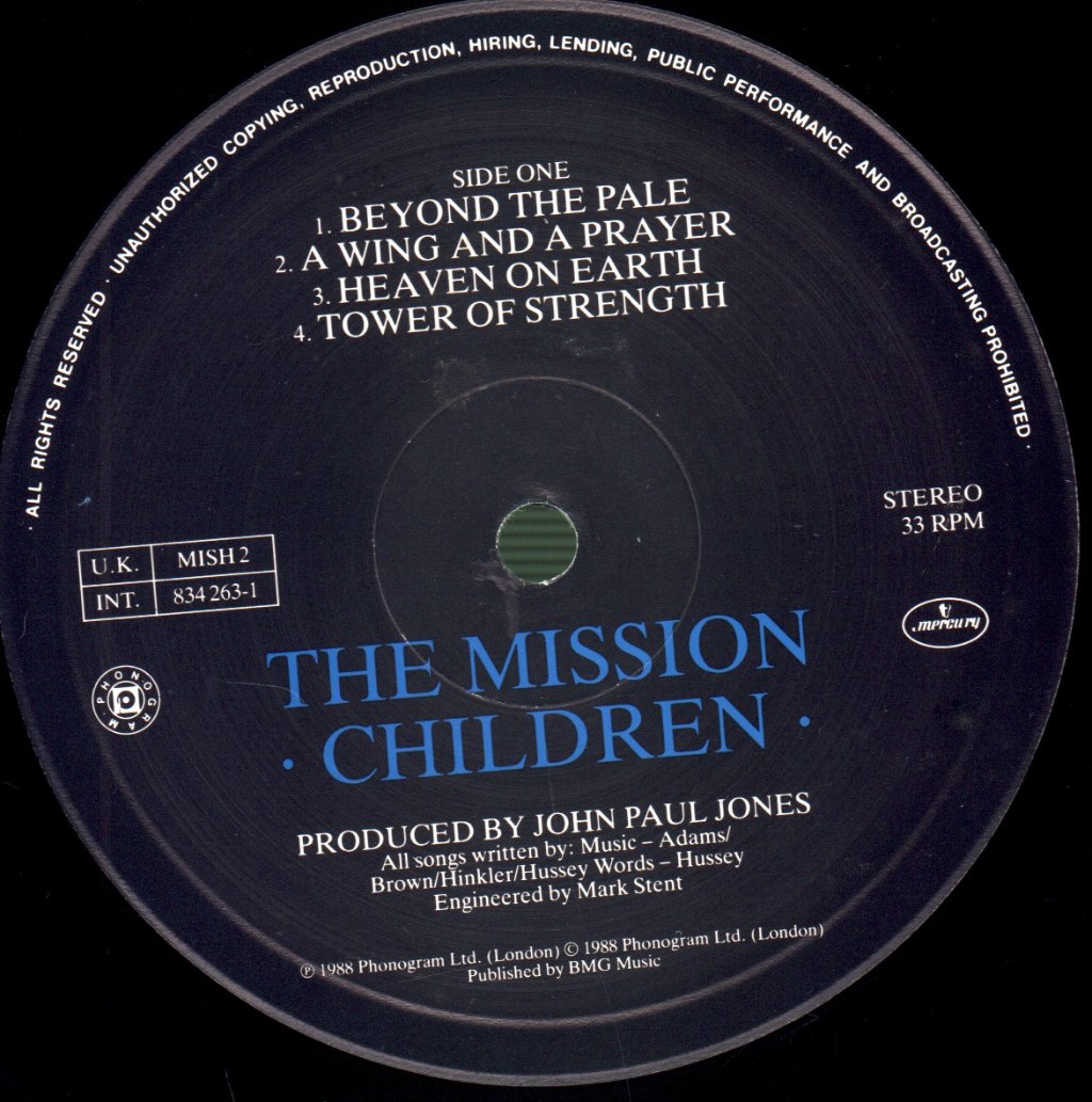 Mission - Children - Lp