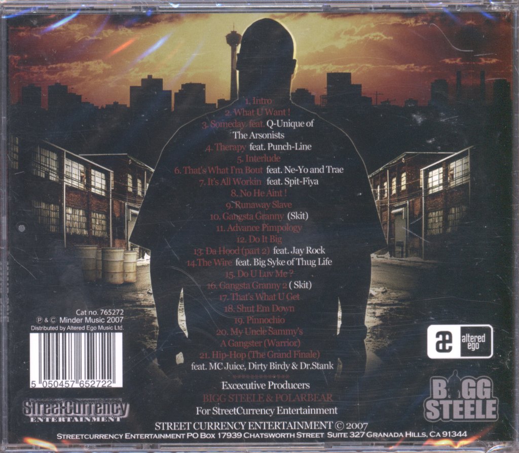 Bigg Steele - Kunta Kinte Theory - Cd