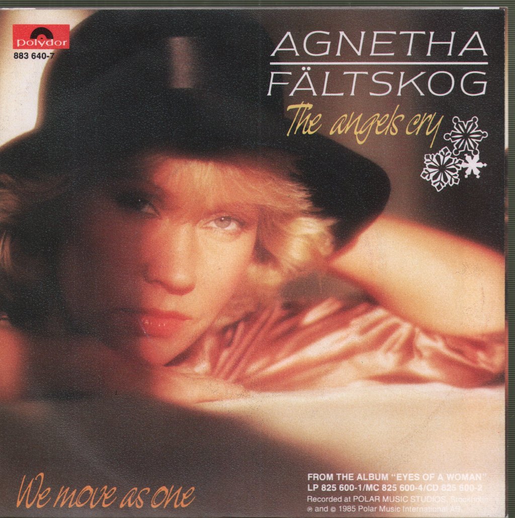 Agnetha Fältskog - Angels Cry / We Move As One - 7 Inch