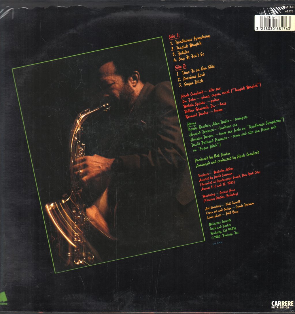 Hank Crawford - Roadhouse Symphony - Lp