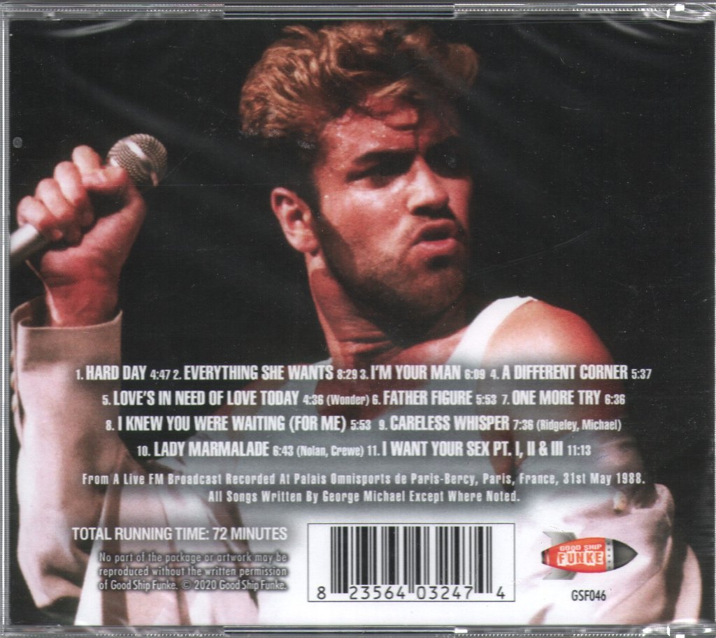 George Michael - Faith In Paris - Cd