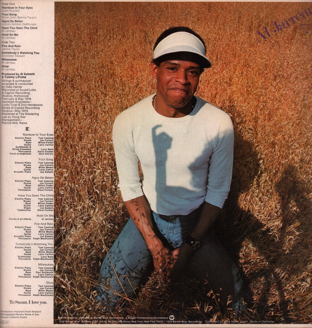 Al Jarreau - Glow - Lp