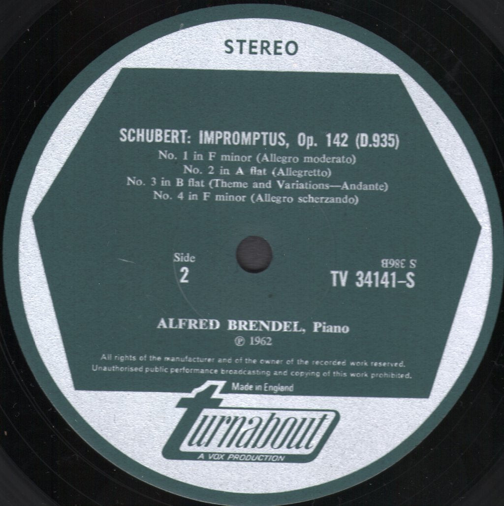 Alfred Brendel - Schubert Impromptus - Lp