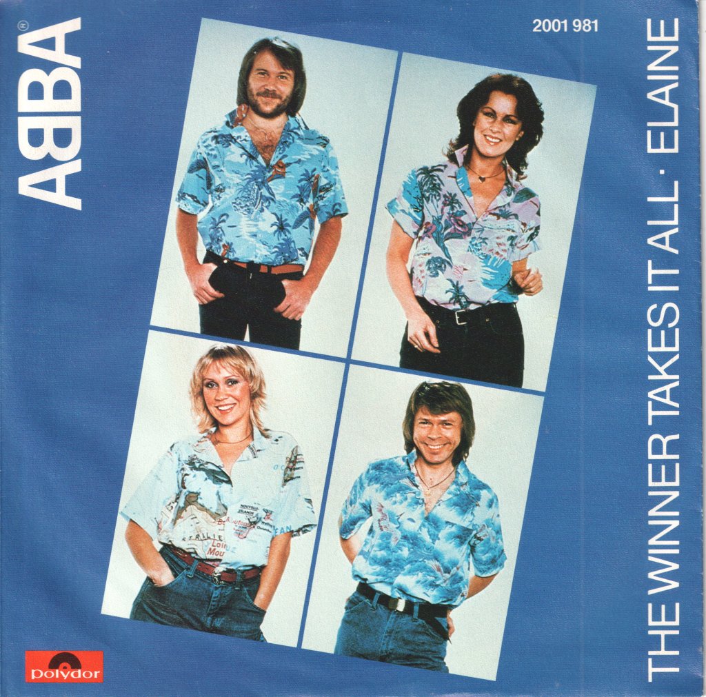 ABBA - Winner Takes It All / Elaine - 7 Inch