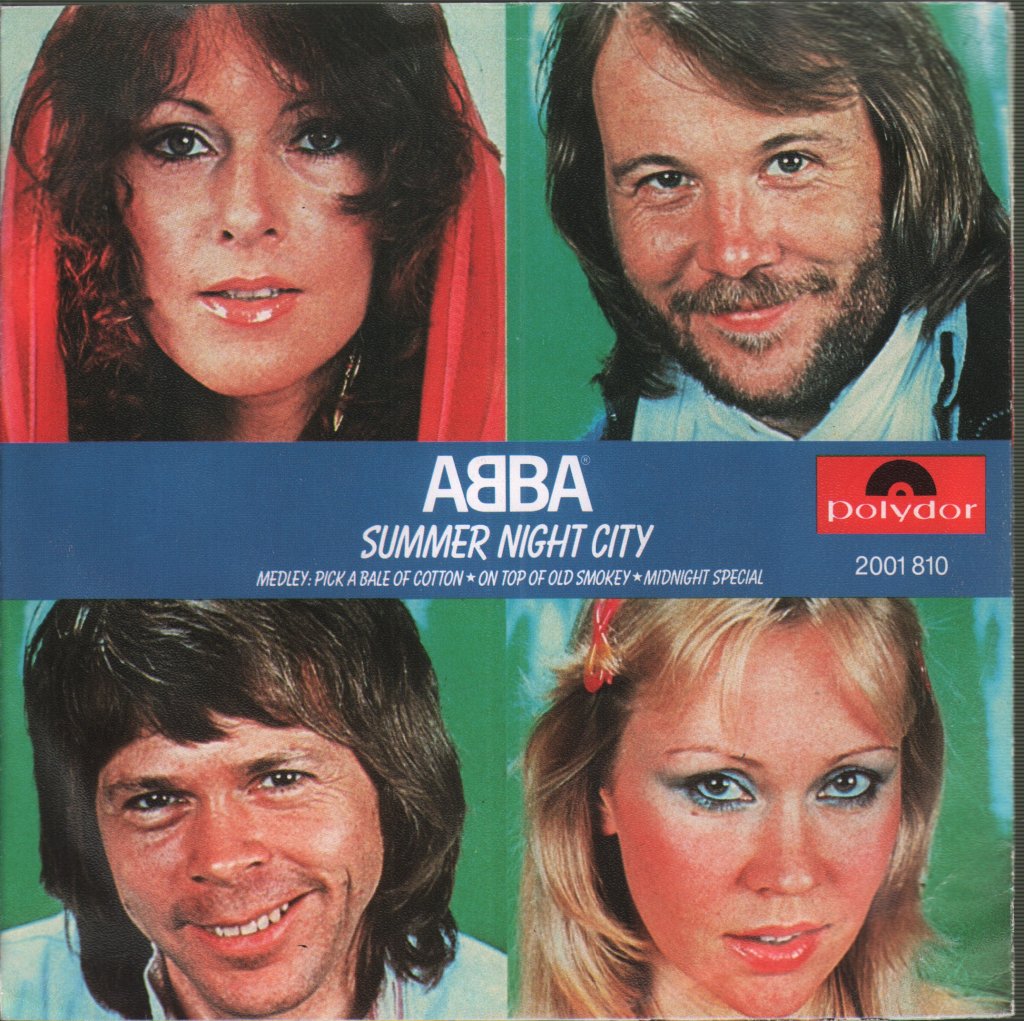 ABBA - Summer Night City - 7 Inch