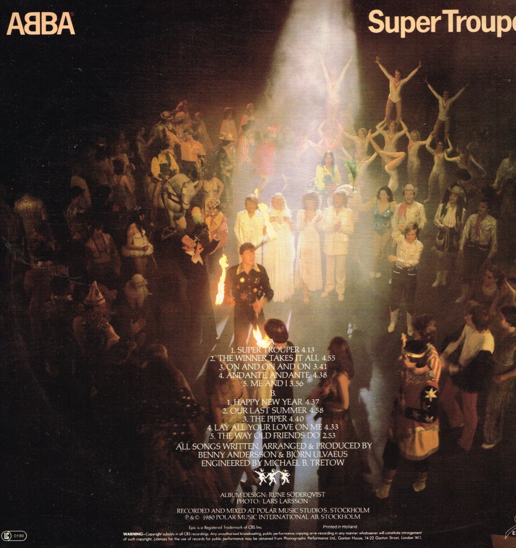 ABBA - Super Trouper - Lp