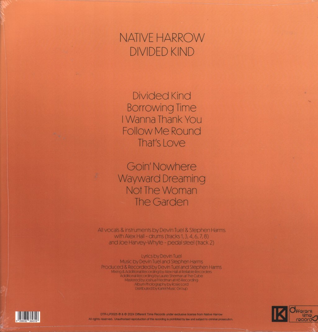 Native Harrow - Divided Kind - Lp