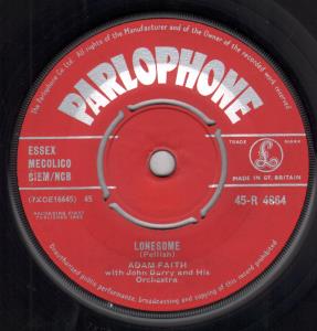 Adam Faith - Lonesome - 7 Inch