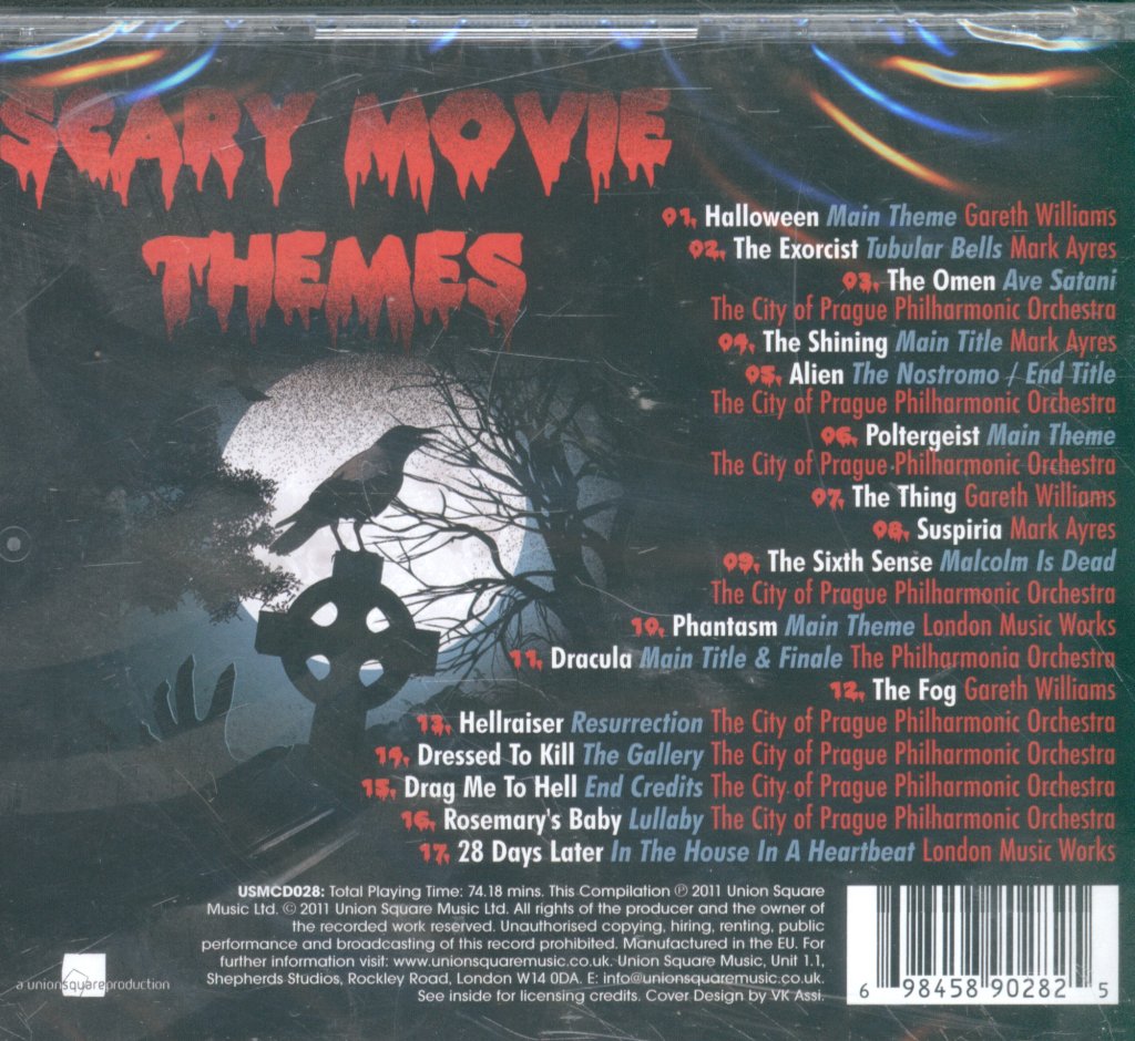 Various Artists - Scary Movie Themes - Cd