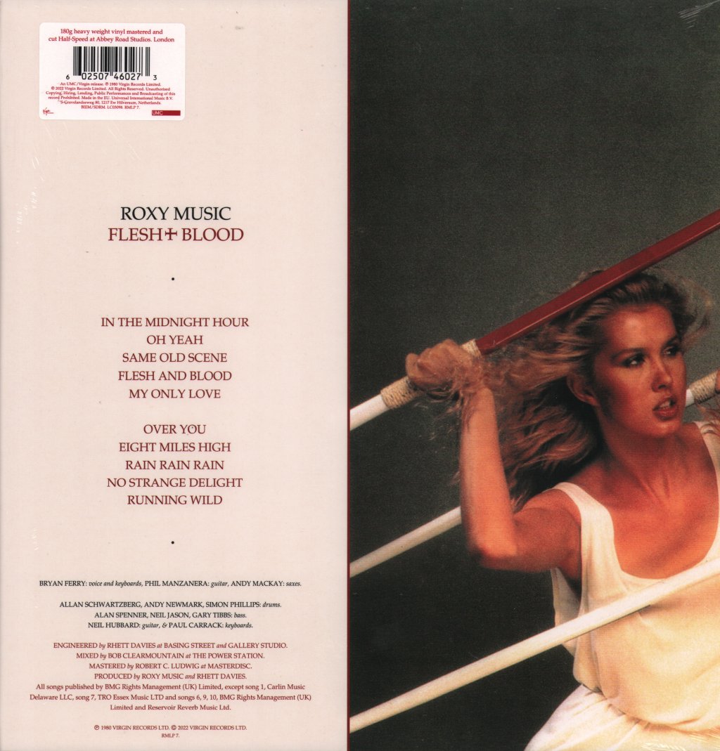 Roxy Music - Flesh and Blood - Lp