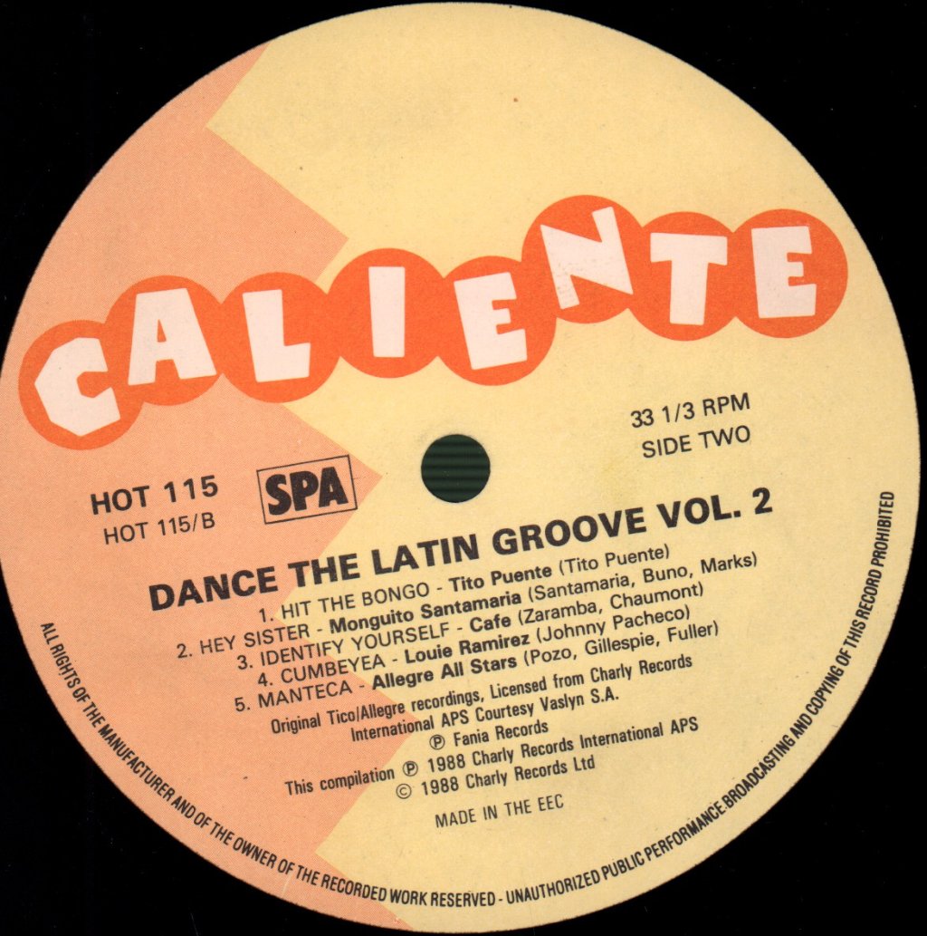 Various Artists - Dance The Latin Groove 2 - Lp