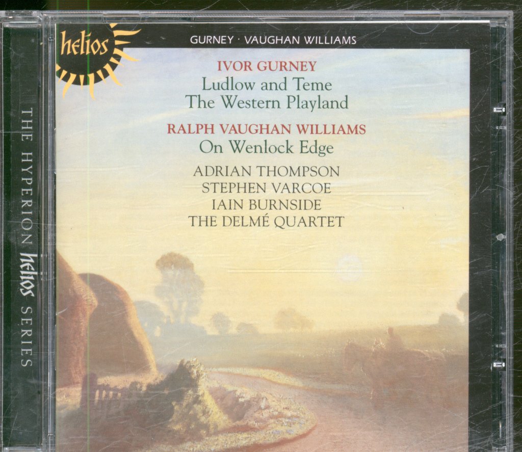 Adrian Thompson, Delme Quartet - Gurney / Williams  - Ludlow And Teme / The Western Playland / On Wenlock Edge - Cd