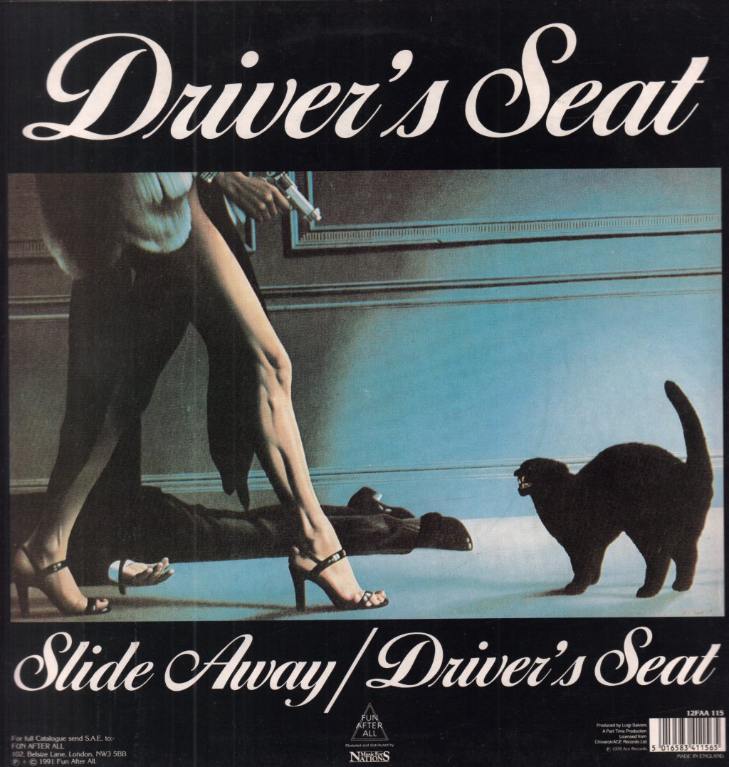 Sniff N The Tears - Driver's Seat - 12 Inch