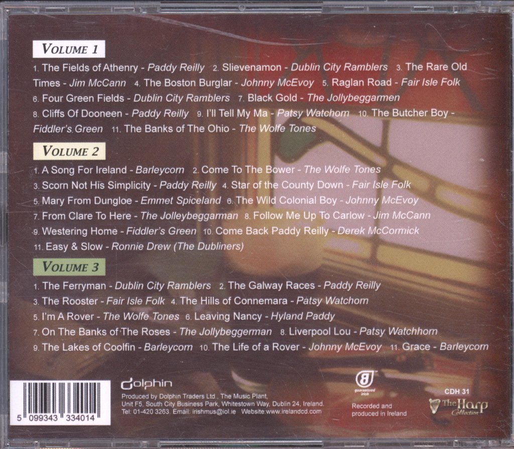 Various Artists - Best Of Irish Ballads - Triple Cd