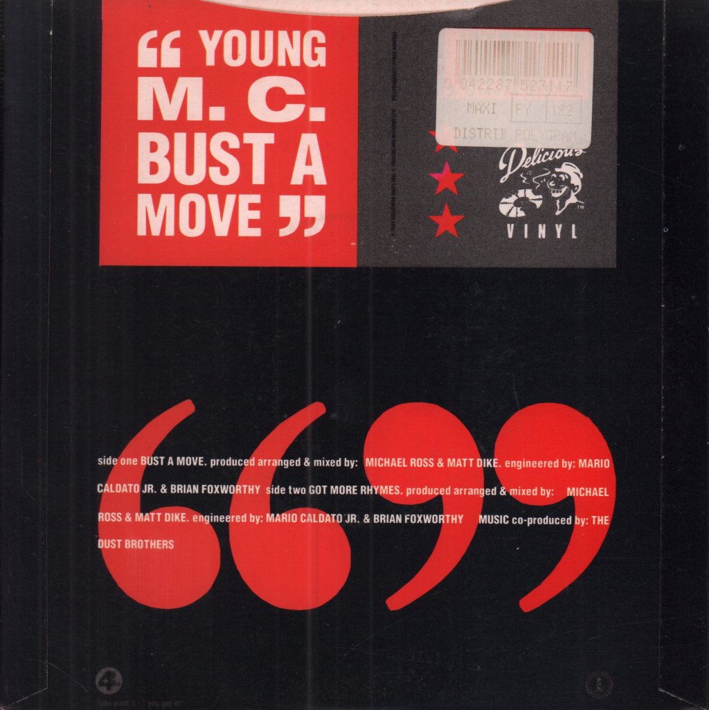 Young Mc - Bust A Move - 7 Inch