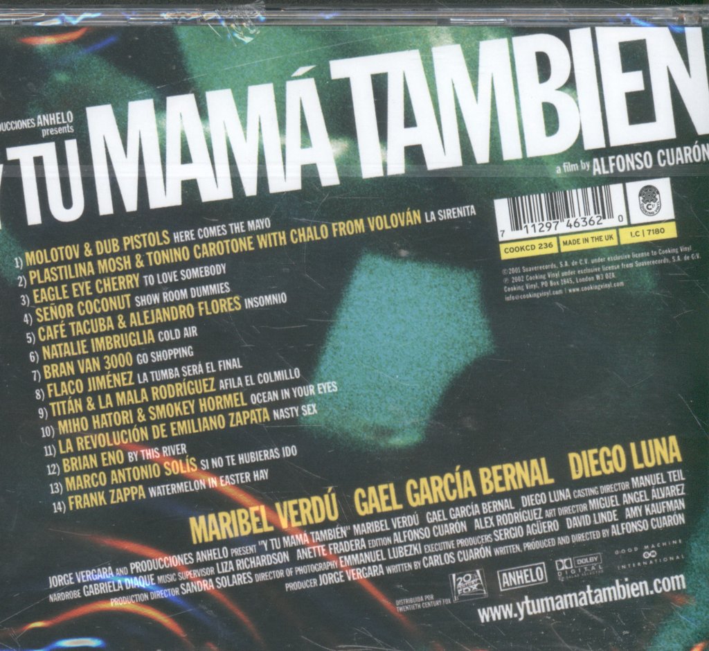 Y Tu Mamá También - Various Artists - Soundtrack - Cd