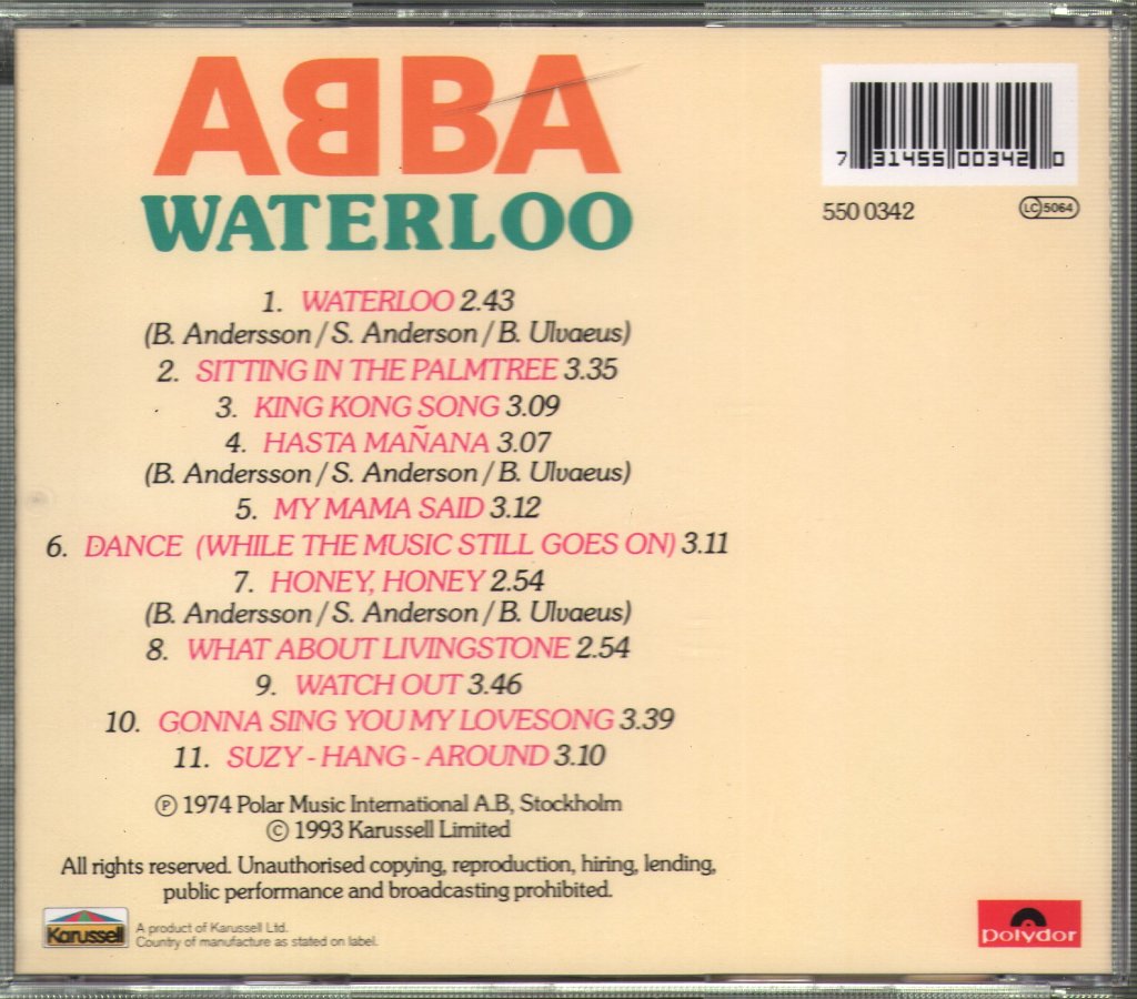 ABBA - Originals - Triple Cd