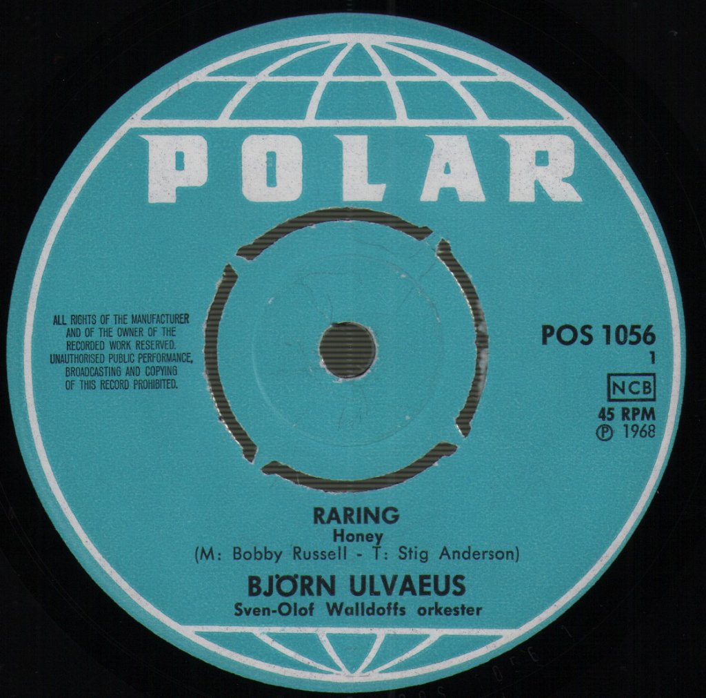 Bjorn Ulvaeus - Raring - 7 Inch