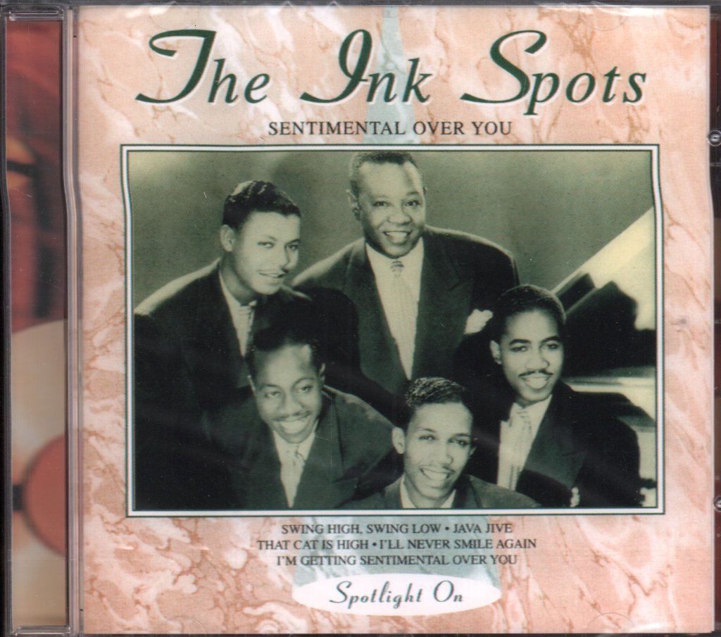 Ink Spots - sentimental over you - Cd