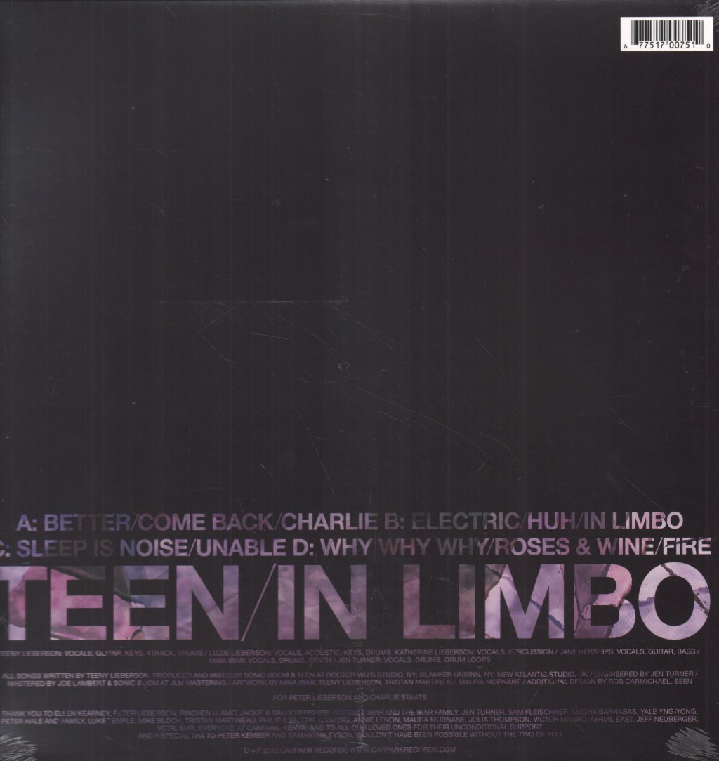 Teen - In Limbo - Double Lp