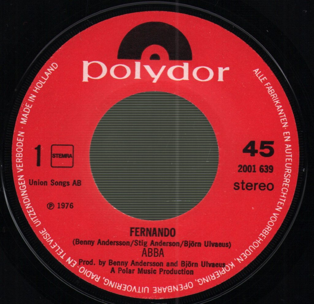 ABBA - Fernando - 7 Inch