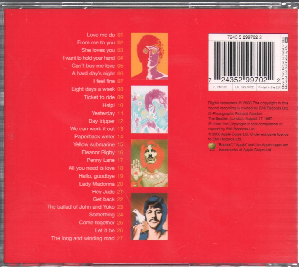 Beatles - 1 - Cd