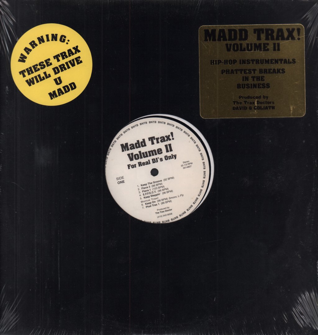 Various Artists - Madd Trax! Volume 2 For Real DJ's Only - 12 Inch