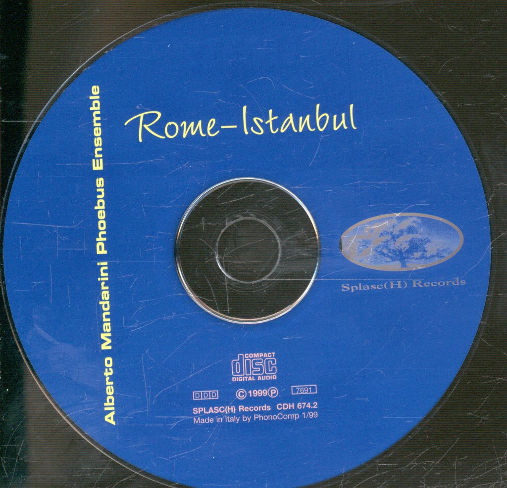 Alberto Mandarini Phoebus Ensemble - Rome-Istanbul - Cd