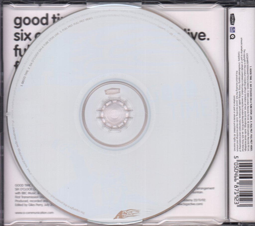 A - Good Time - Cd