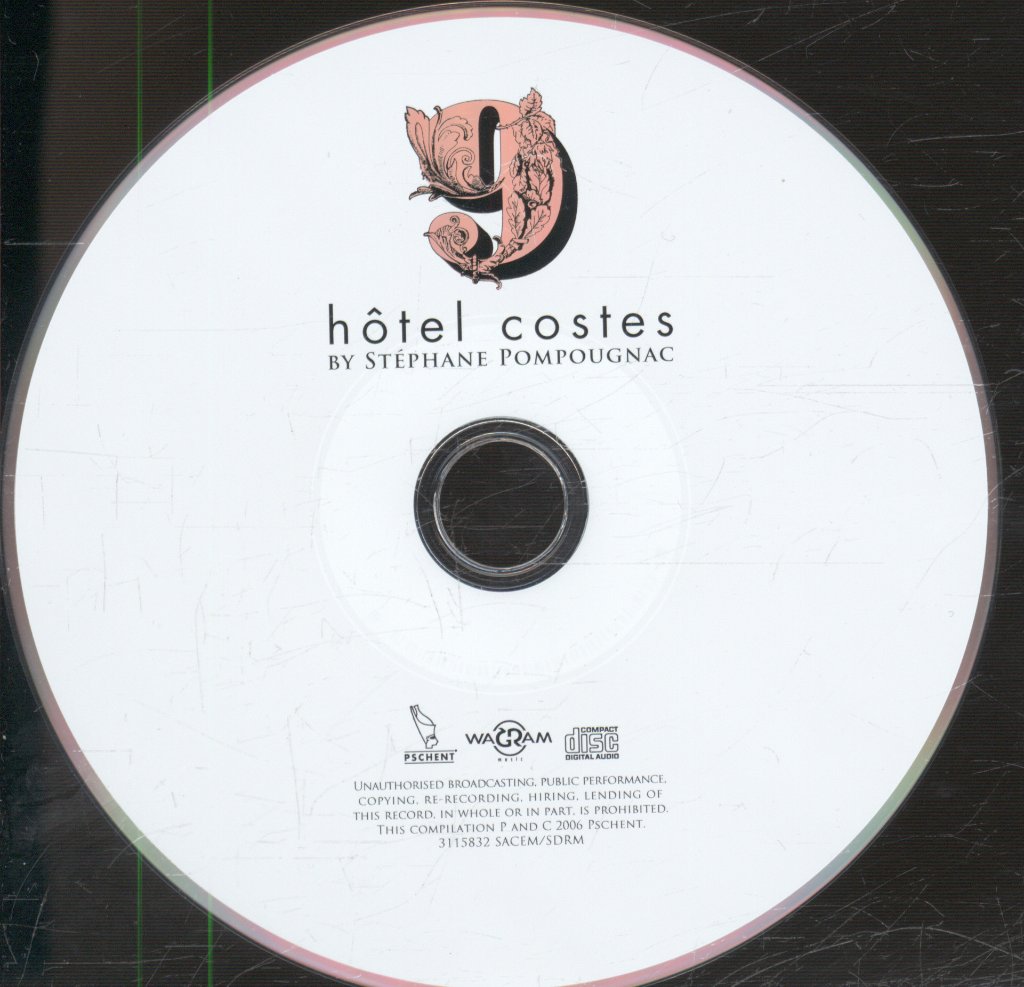 Stéphane Pompougnac - Hôtel Costes 9 - Cd