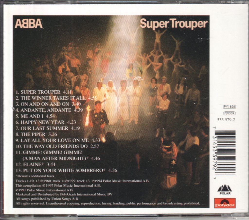 ABBA - Super Trouper - Cd