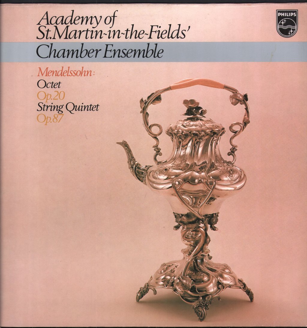 Academy Of St. Martin-in-the-Fields Chamber Ensemble - Mendelssohn - Octet Op. 20 / String Quintet Op. 87 - Lp