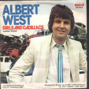 Albert West - Girls And Cadillacs - 7 Inch