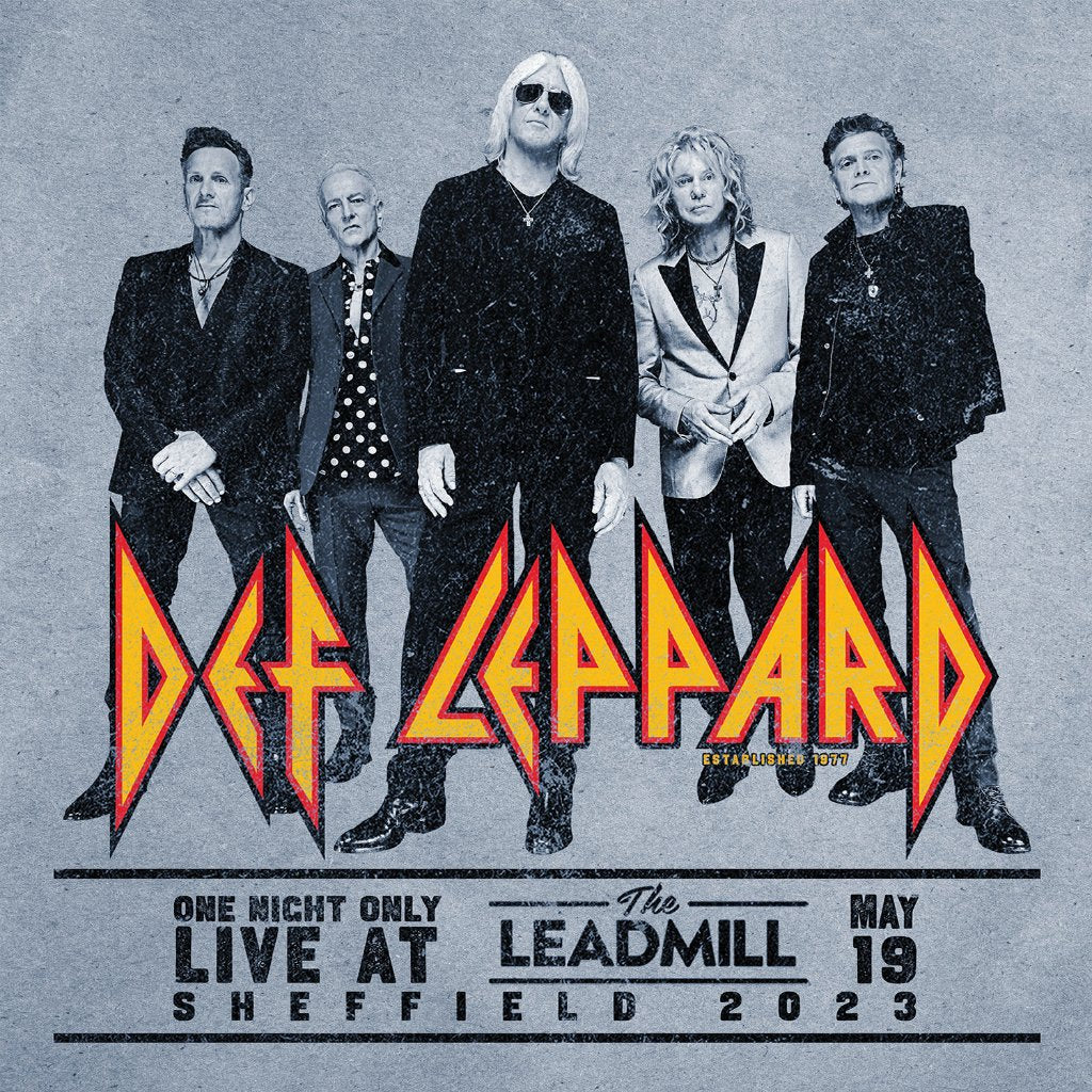 Def Leppard - One Night Only Live at The Leadmill Sheffield May 19, 2023 - Double Lp