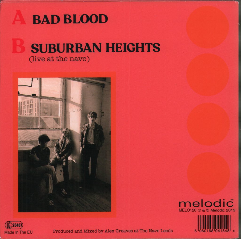 Working Mens Club - Bad Blood / Suburban Heights - 7 Inch