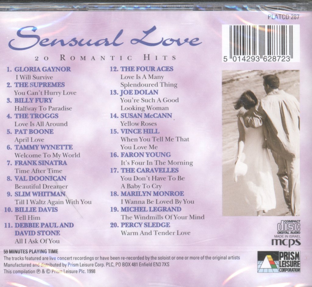 Various Artists - Sensual Love - Cd