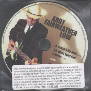 Andy Fairweather Low - Hymn 4 My Soul/Wide Eyed And Legless - Cdr