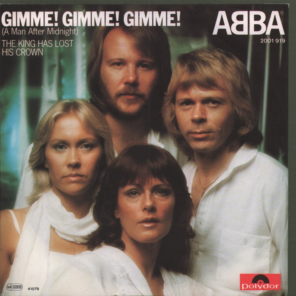 ABBA - Gimme! Gimme! Gimme! (A Man After Midnight) - 7 Inch