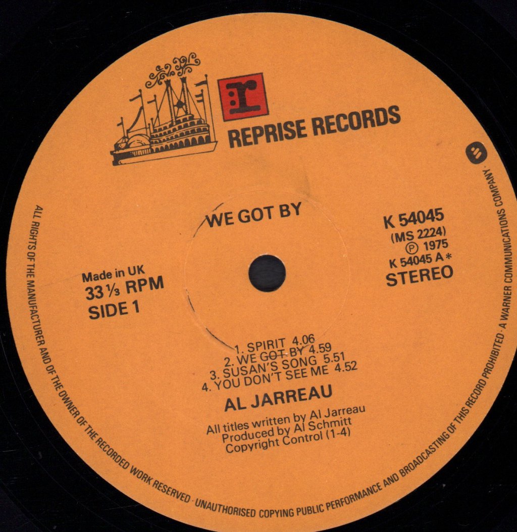 Al Jarreau - We Got By - Lp