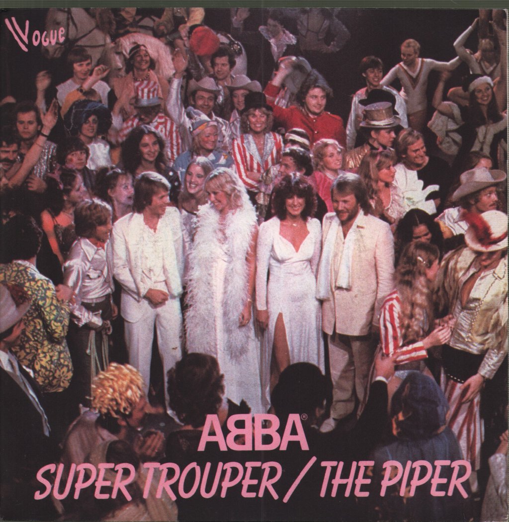 ABBA - Super Trouper / The Piper - 7 Inch