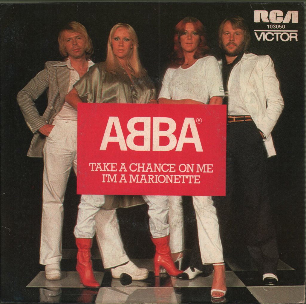 ABBA - Take A Chance On Me / I'm A Marionette - 7 Inch