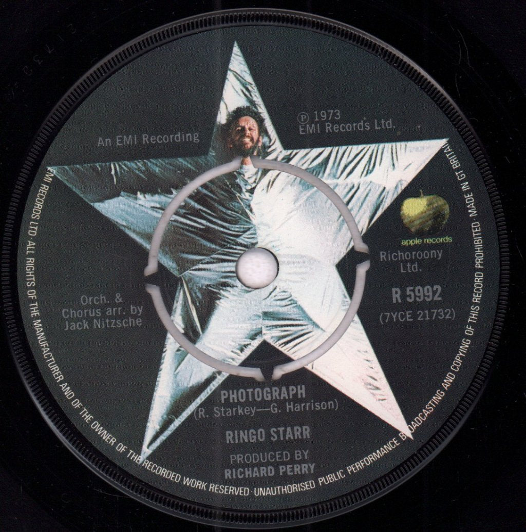 Ringo Starr - Photograph - 7 Inch