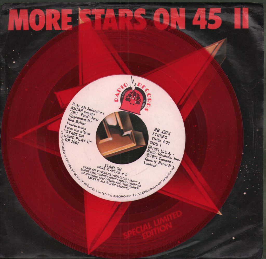 Stars On 45 - More Stars On 45 II - 7 Inch