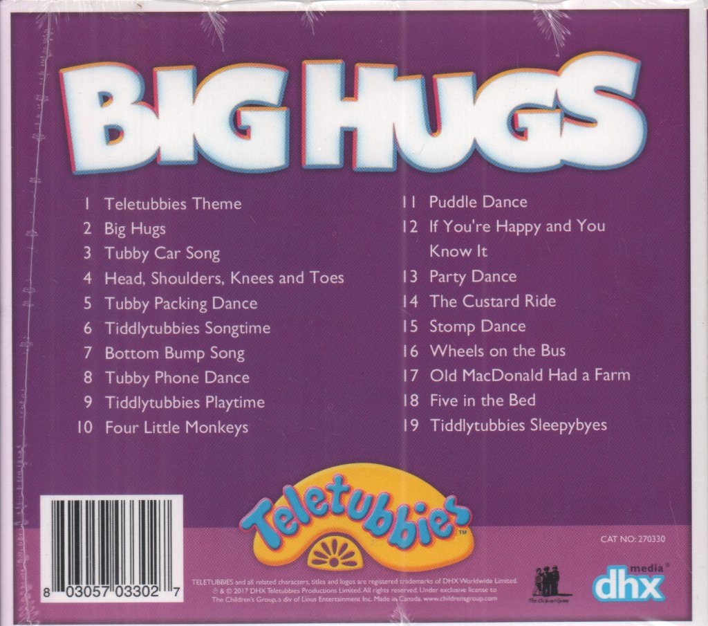 Teletubbies - big hugs - Cd