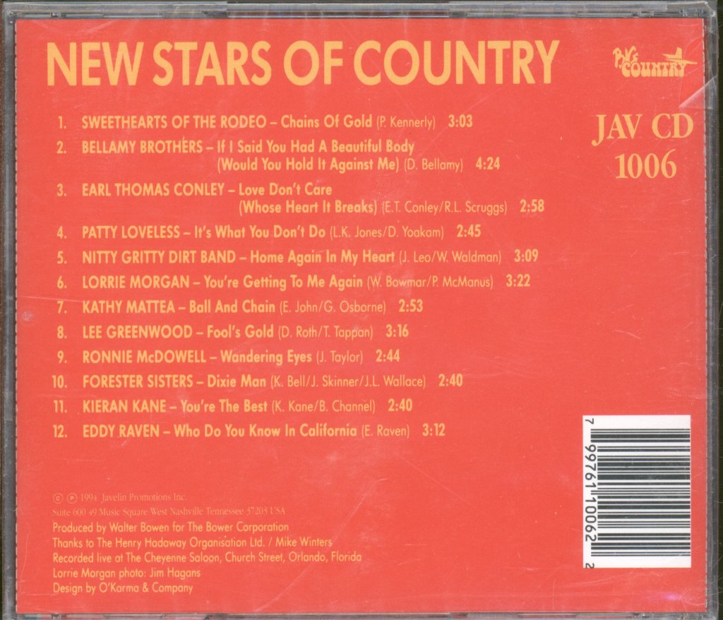 Various Artists - New Stars Of Country - Cd