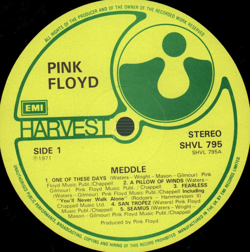 Pink Floyd - Meddle - Lp