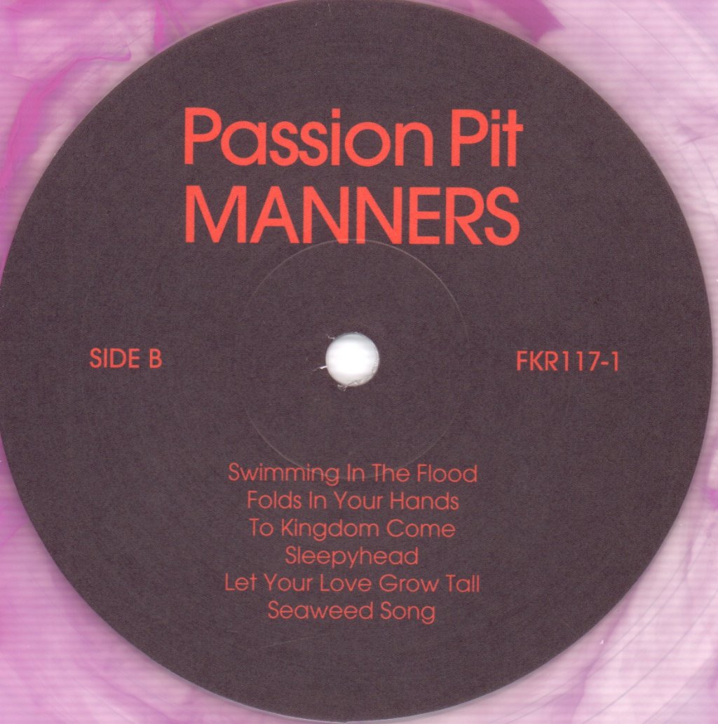 Passion Pit - Manners - Lp