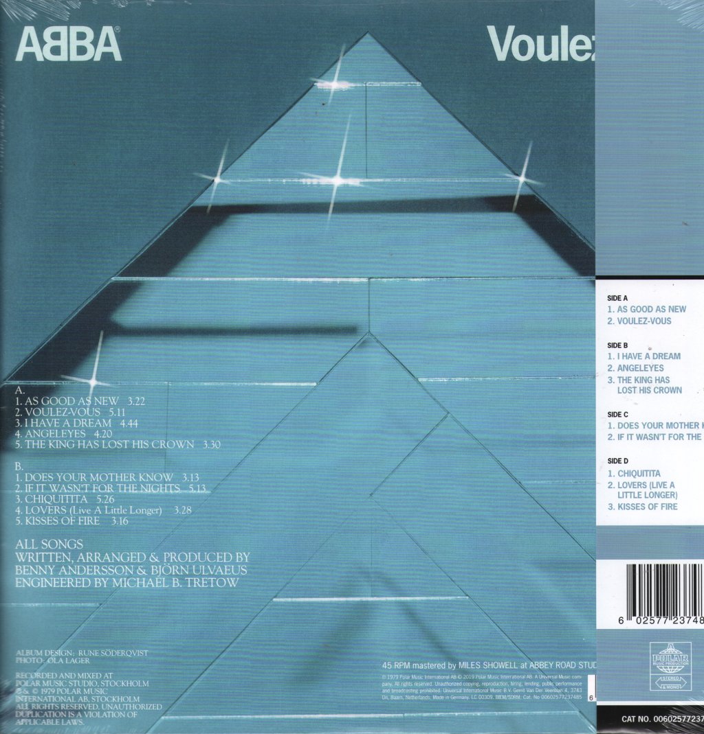 ABBA - Voulez Vous - Double Lp